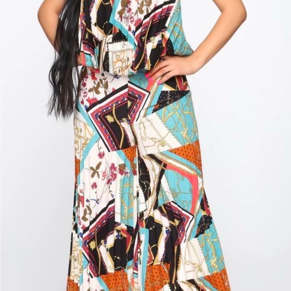 Fashion Nova Multicolor Jumpsuit